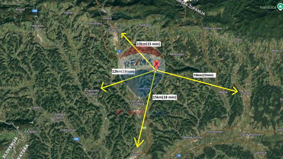 ROH-BAU KUĆA 90m2 SA POMOĆNIM OBJEKTOM, DONJA ŠEMNICA